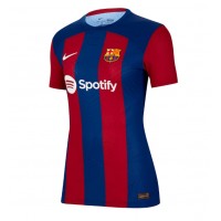Barcelona Marcos Alonso #17 Domáci Ženy futbalový dres 2023-24 Krátky Rukáv